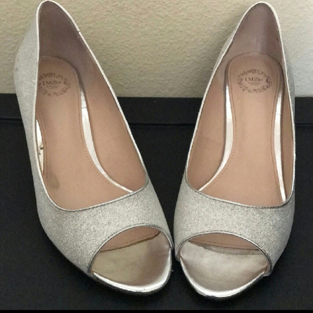 Silver heels